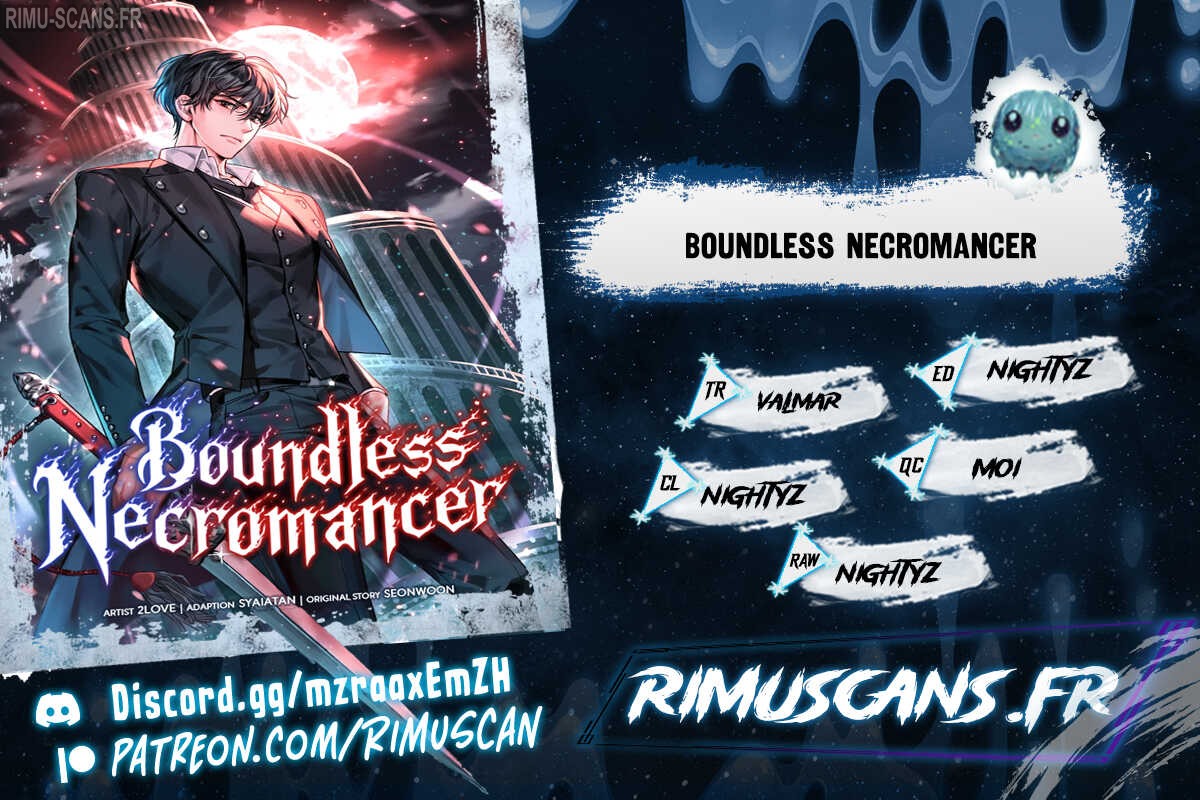 Boundless Necromancer Chapitre 100 - Page 1
