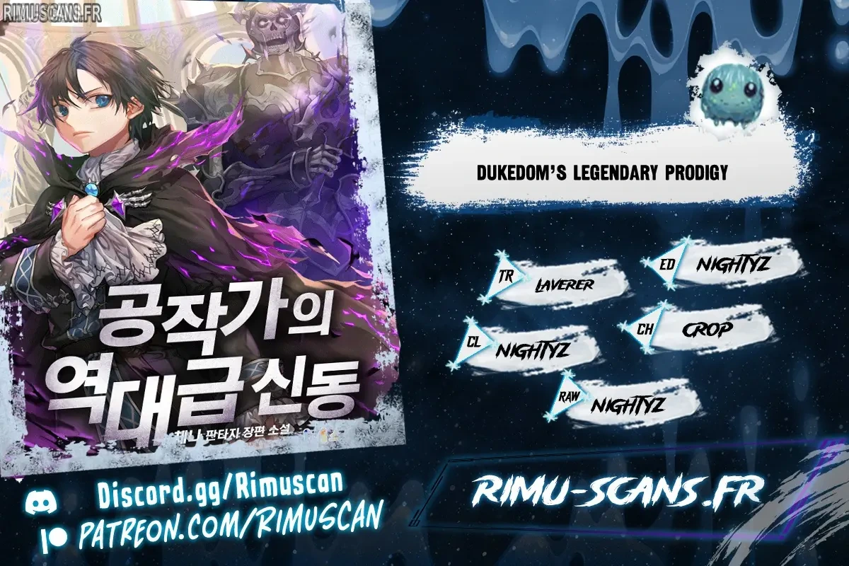 Dukedom’s Legendary Prodigy Chapitre 55 - Page 1