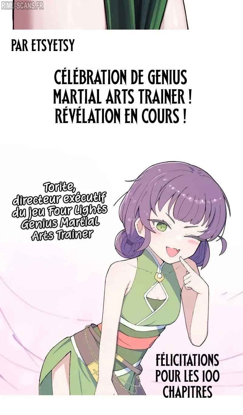 Genius Martial Arts Trainer Chapitre 100 - Page 58