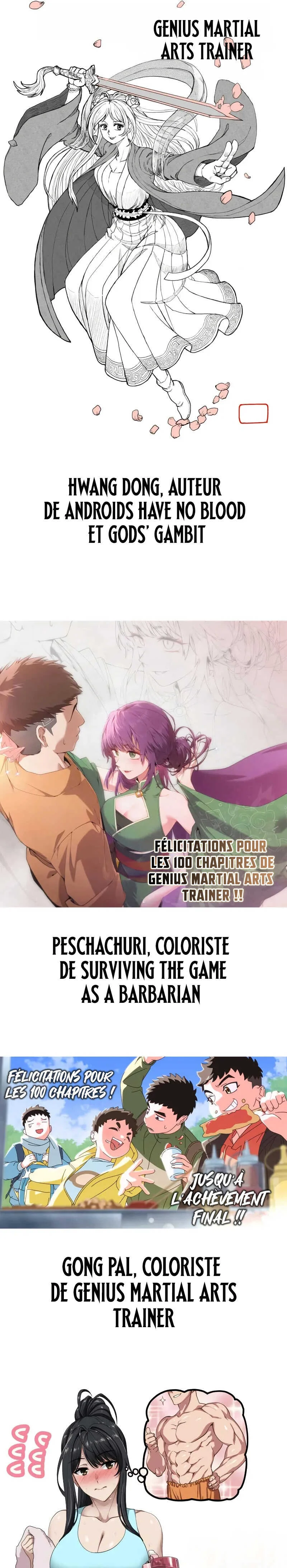 Genius Martial Arts Trainer Chapitre 100 - Page 63