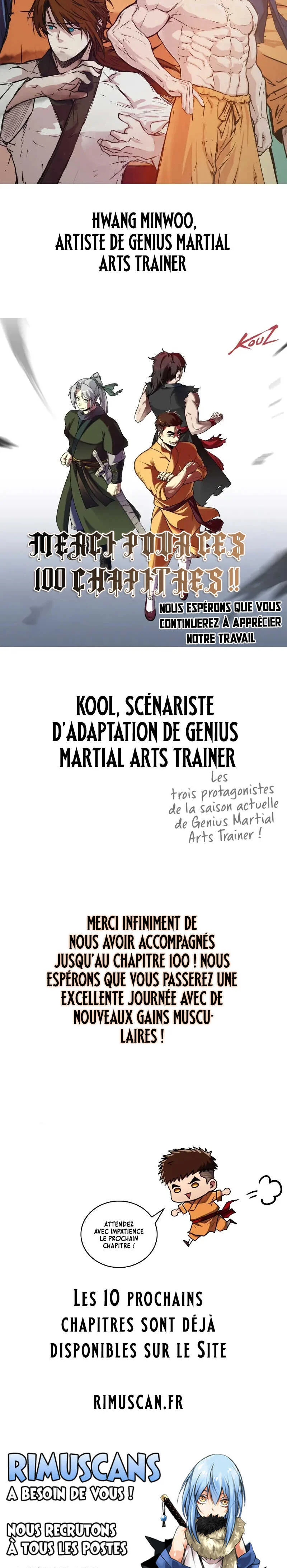 Genius Martial Arts Trainer Chapitre 100 - Page 65