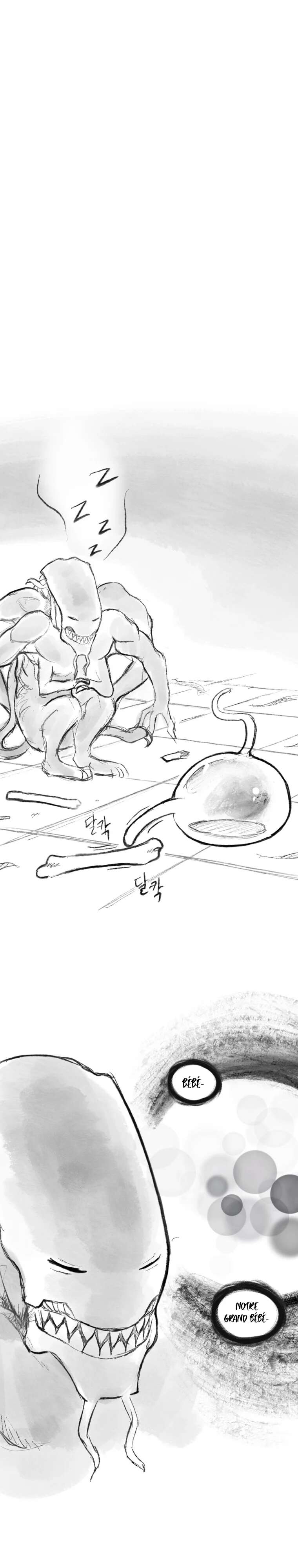 I Became an Evolving Space Monster Chapitre 15.5 - Page 2