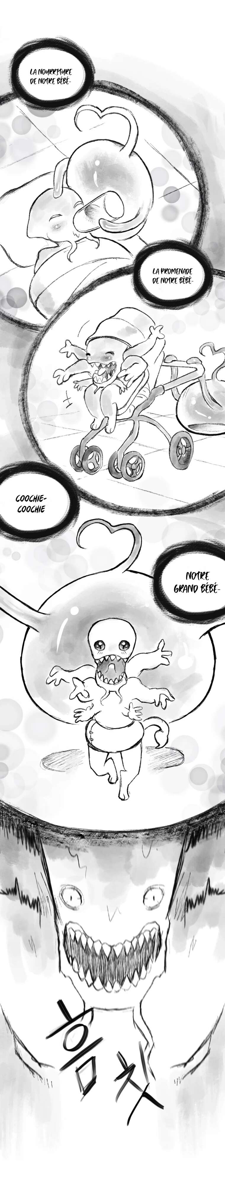 I Became an Evolving Space Monster Chapitre 15.5 - Page 3