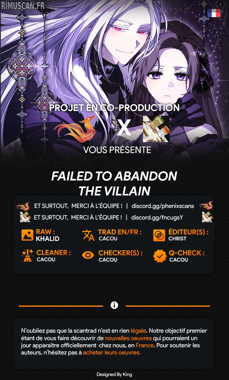 I Failed to Oust the Villain Chapitre 2 - Page 2