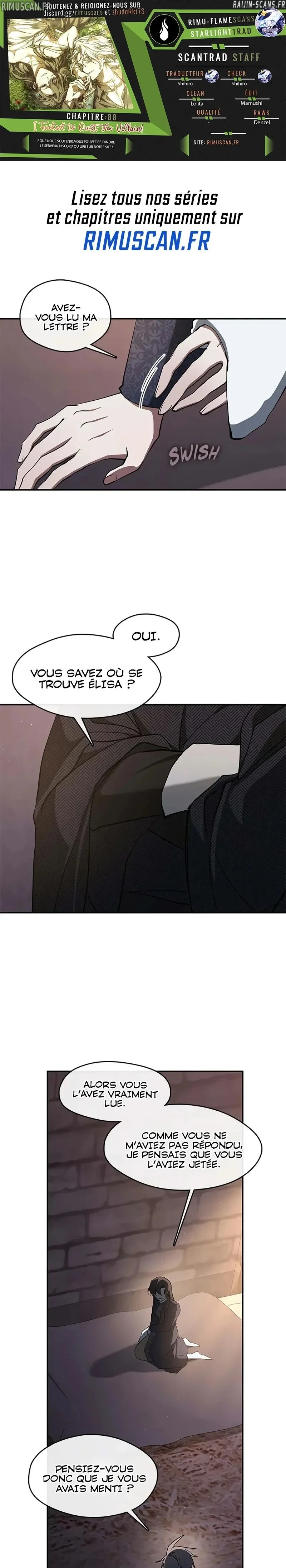 I Failed to Oust the Villain Chapitre 88 - Page 2
