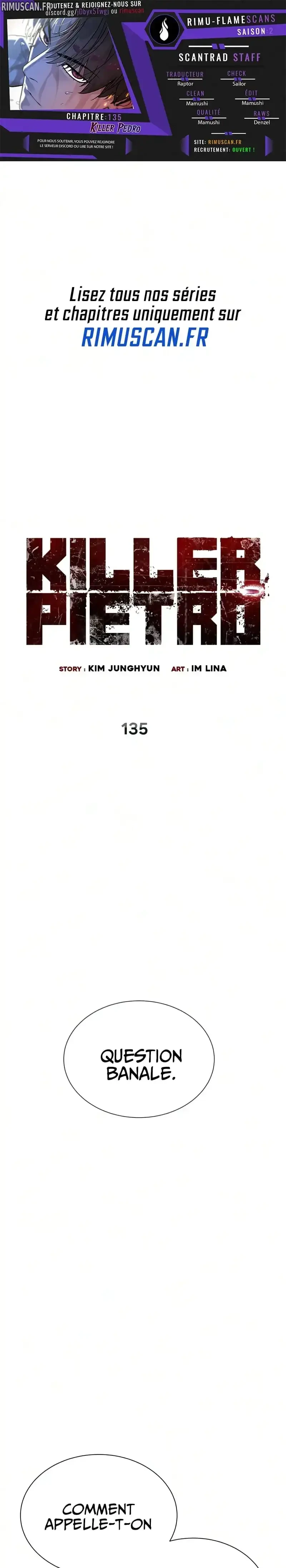 Killer Pedro Chapitre 135 - Page 2