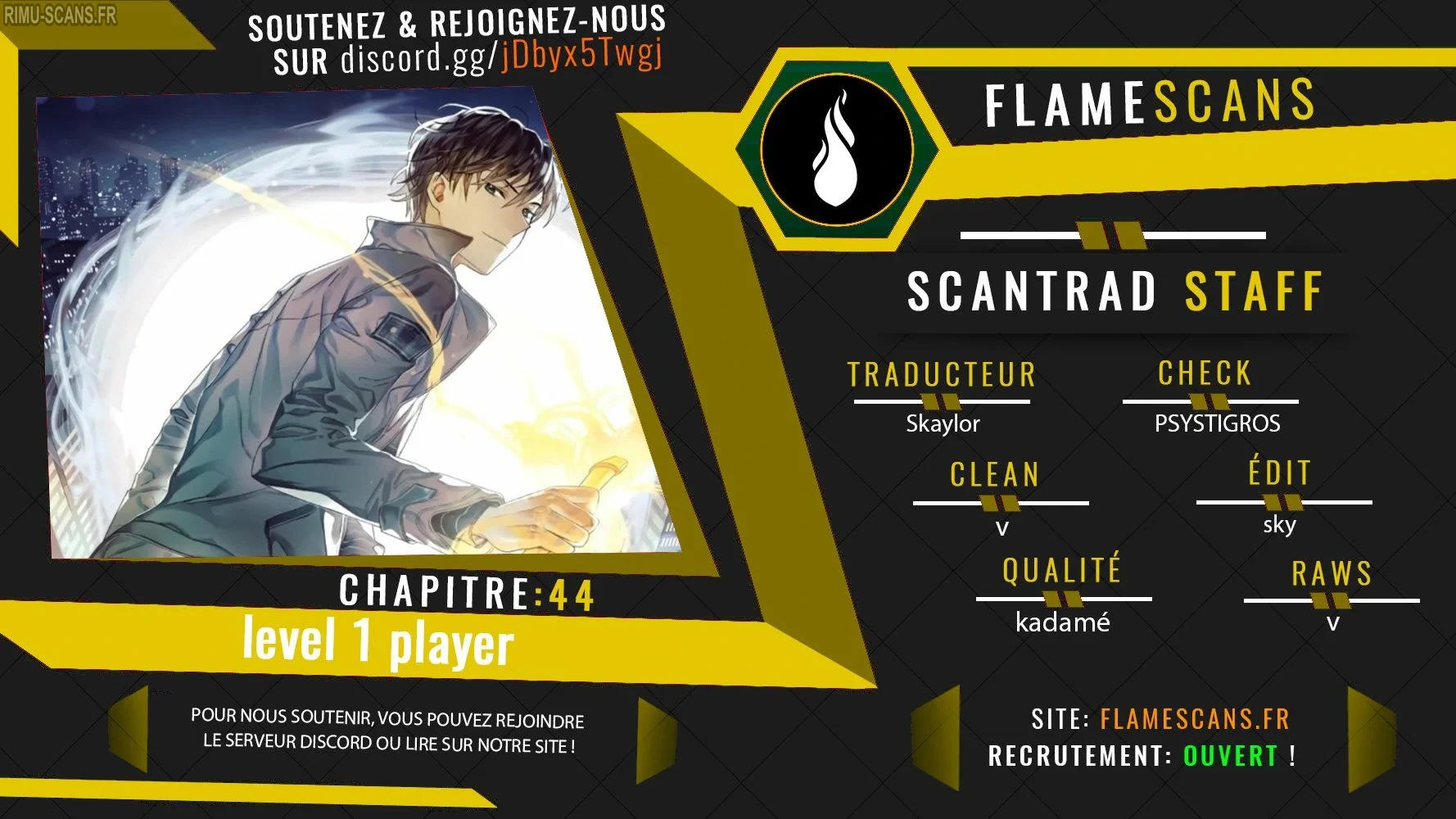 Level 1 Player Chapitre 44 - Page 1