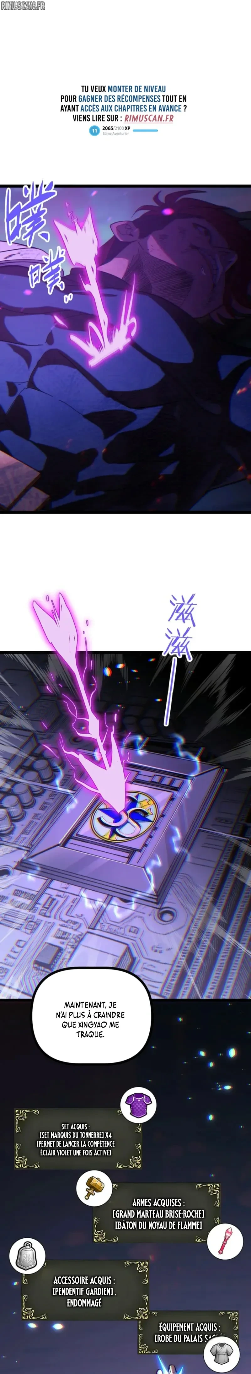 My basic attack infinitely stacks health I can blast a god apart with a single arrow Chapitre 10 - Page 22