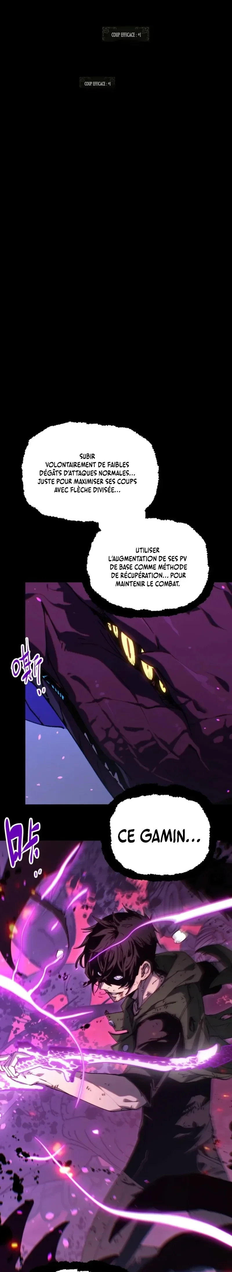 My basic attack infinitely stacks health I can blast a god apart with a single arrow Chapitre 7 - Page 15