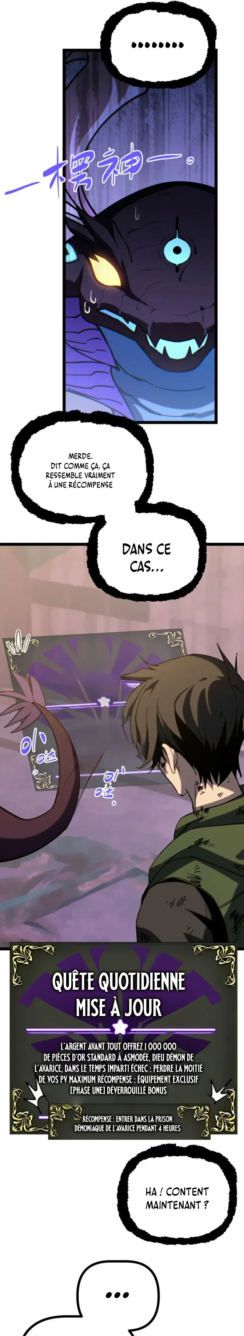 My basic attack infinitely stacks health I can blast a god apart with a single arrow Chapitre 8 - Page 5