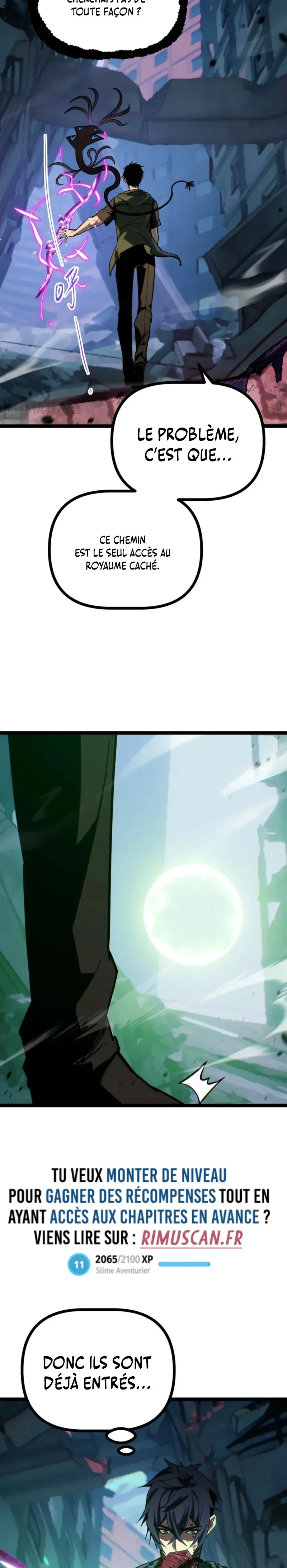 My basic attack infinitely stacks health I can blast a god apart with a single arrow Chapitre 8 - Page 9