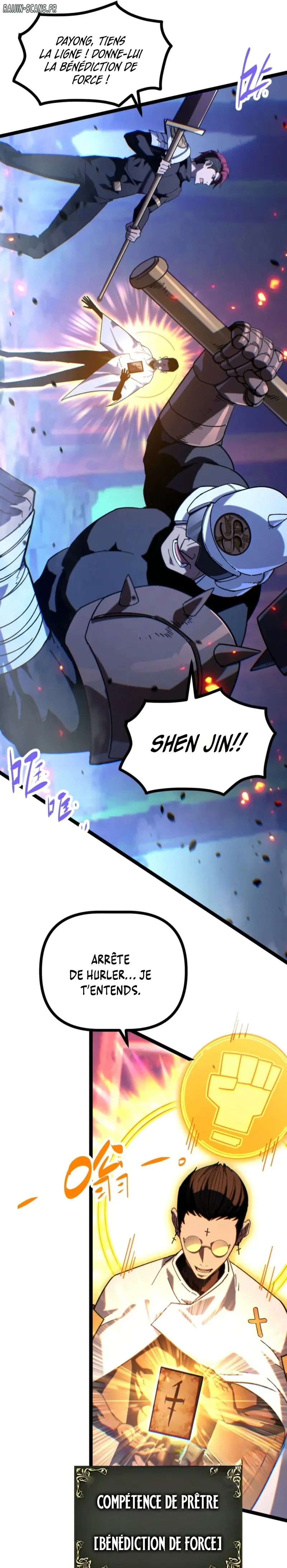 My basic attack infinitely stacks health I can blast a god apart with a single arrow Chapitre 8 - Page 15