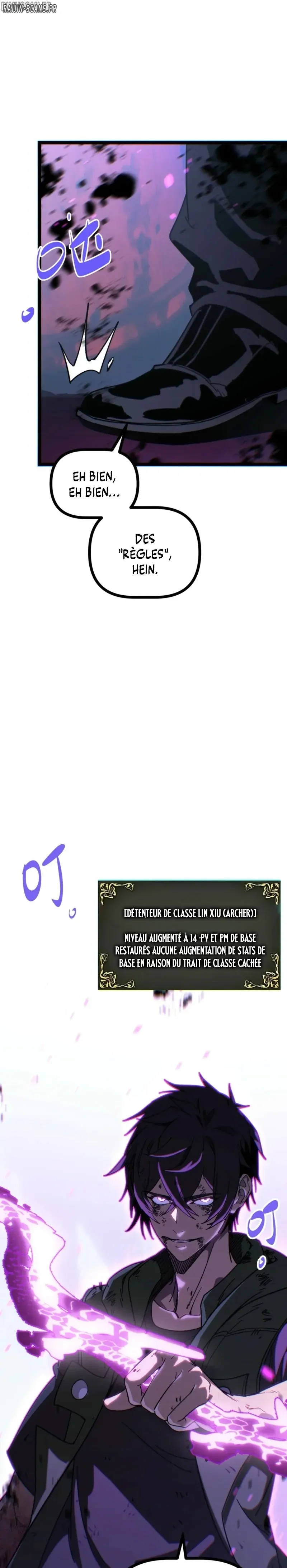 My basic attack infinitely stacks health I can blast a god apart with a single arrow Chapitre 8 - Page 30