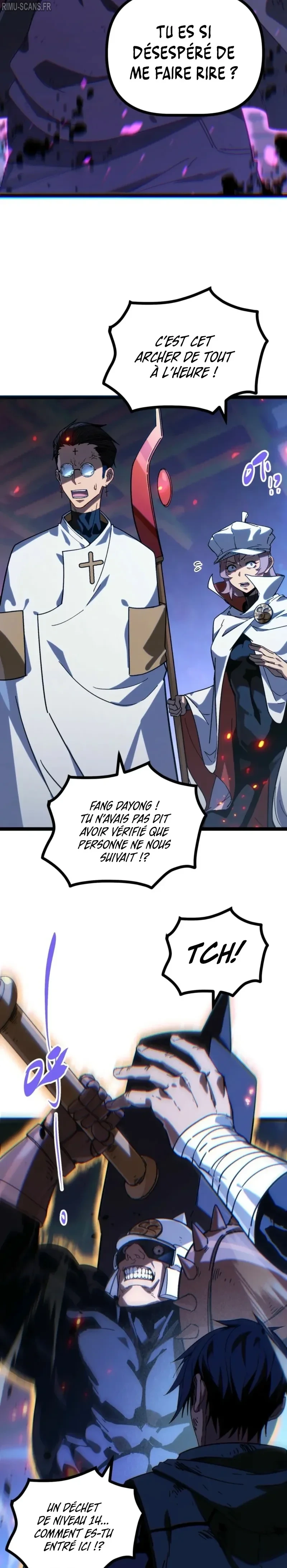 My basic attack infinitely stacks health I can blast a god apart with a single arrow Chapitre 8 - Page 31