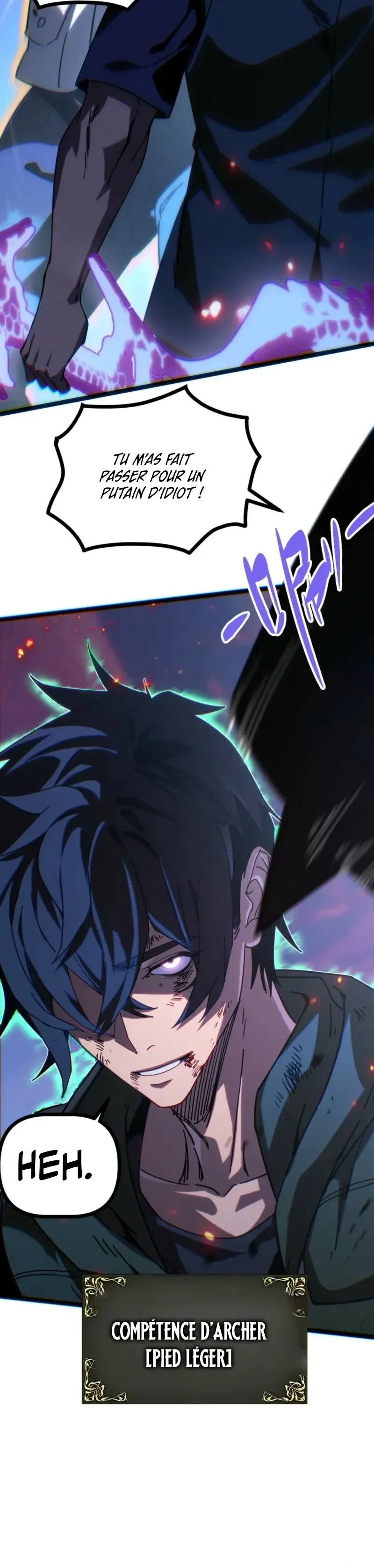 My basic attack infinitely stacks health I can blast a god apart with a single arrow Chapitre 8 - Page 32
