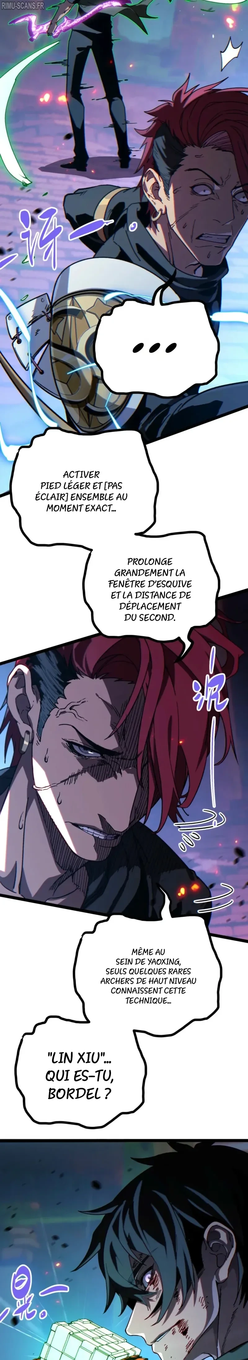 My basic attack infinitely stacks health I can blast a god apart with a single arrow Chapitre 8 - Page 34
