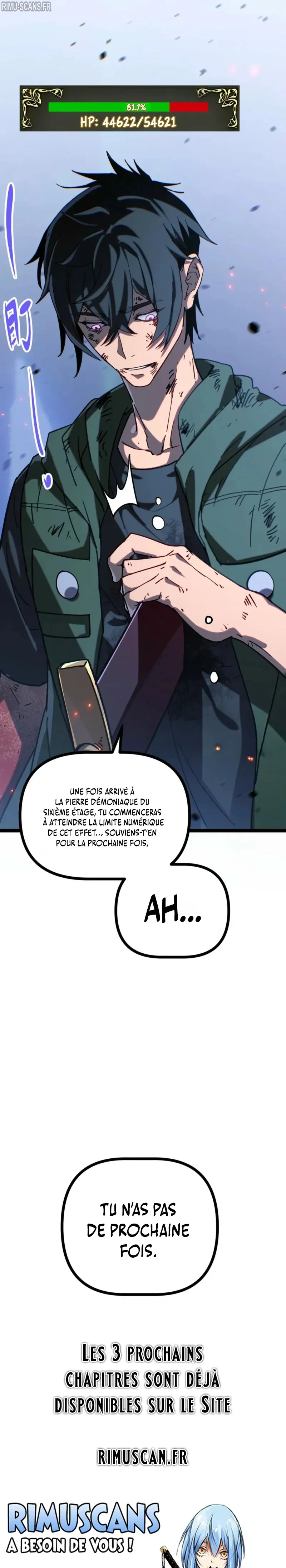 My basic attack infinitely stacks health I can blast a god apart with a single arrow Chapitre 8 - Page 40