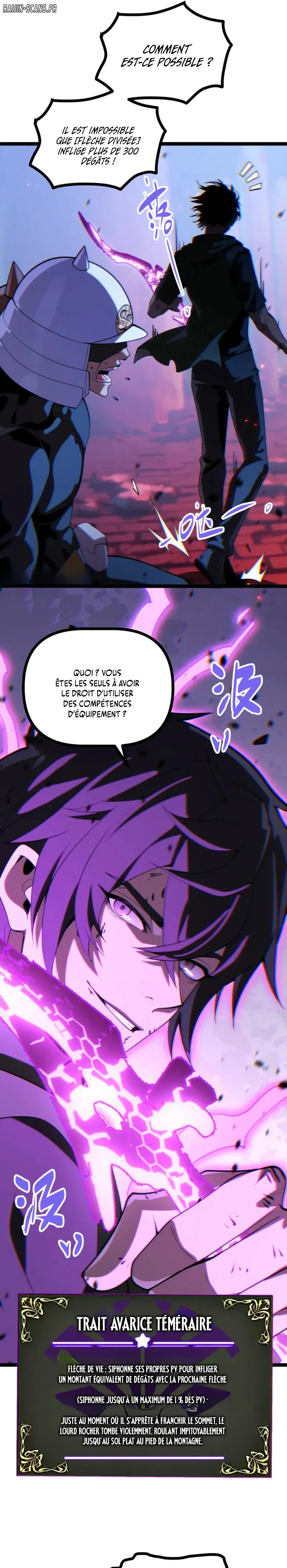 My basic attack infinitely stacks health I can blast a god apart with a single arrow Chapitre 9 - Page 24