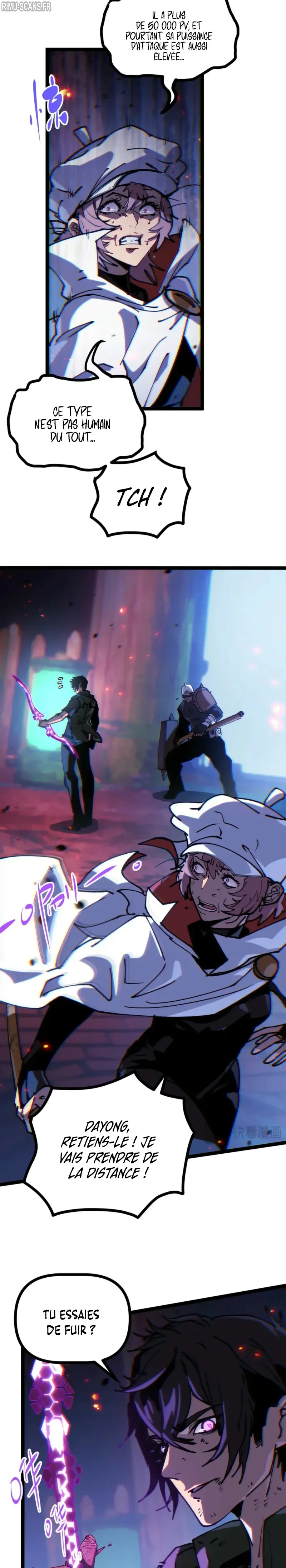 My basic attack infinitely stacks health I can blast a god apart with a single arrow Chapitre 9 - Page 25