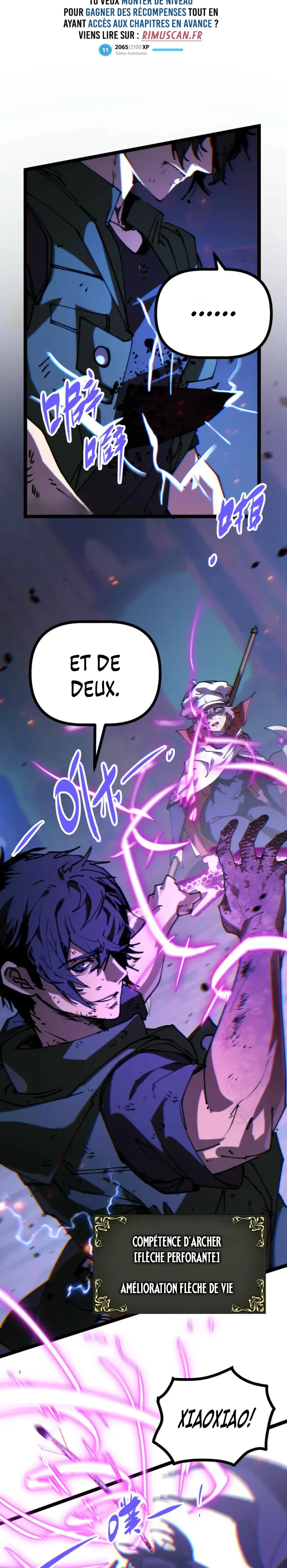 My basic attack infinitely stacks health I can blast a god apart with a single arrow Chapitre 9 - Page 30