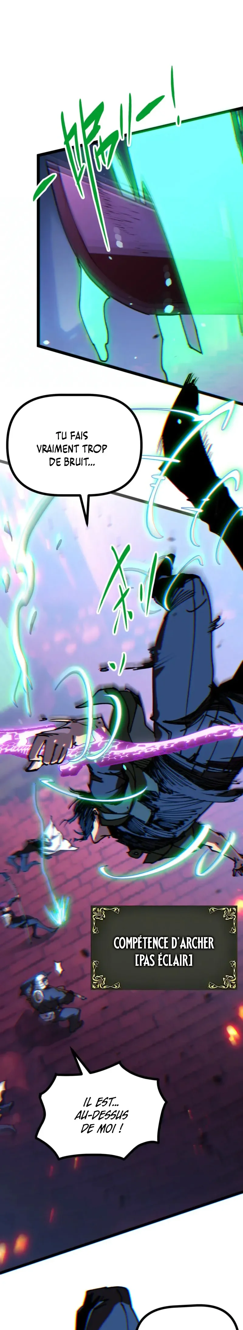 My basic attack infinitely stacks health I can blast a god apart with a single arrow Chapitre 9 - Page 33