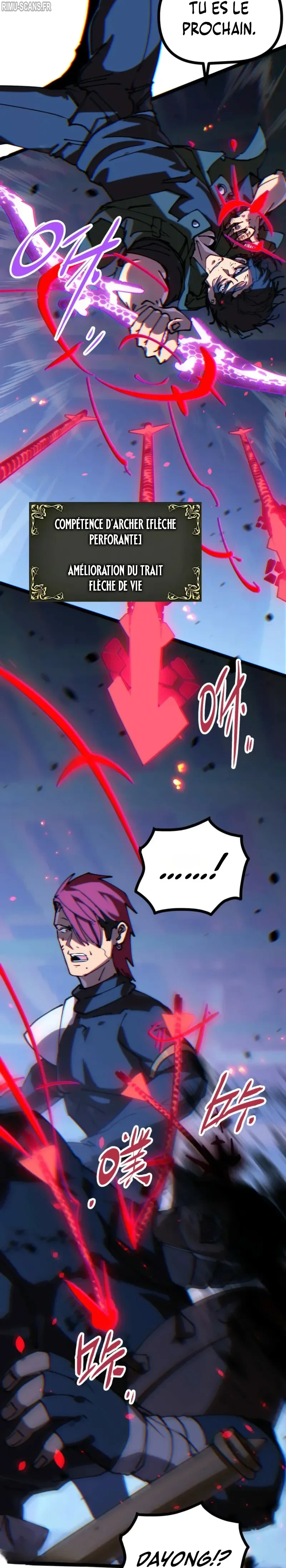 My basic attack infinitely stacks health I can blast a god apart with a single arrow Chapitre 9 - Page 34