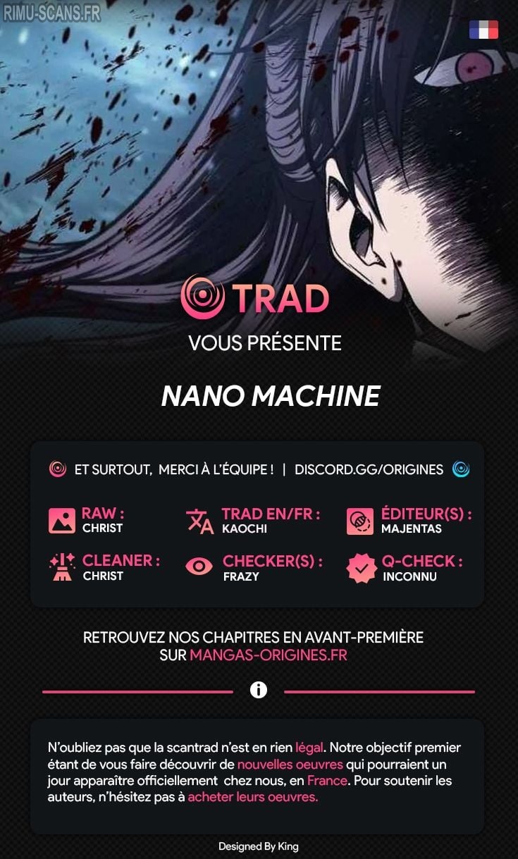 Nano Machine Chapitre 129 - Page 1