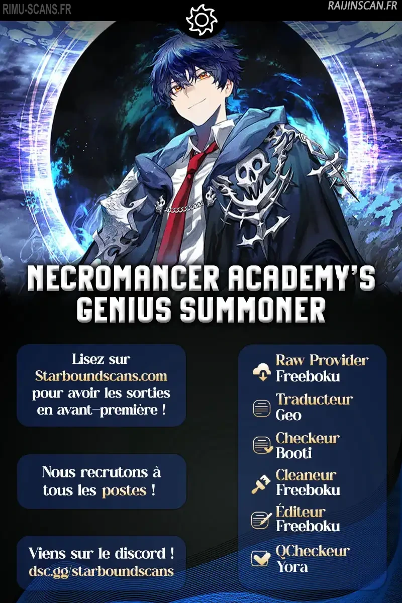Necromancer Academy’s Genius Summoner Chapitre 172 - Page 1