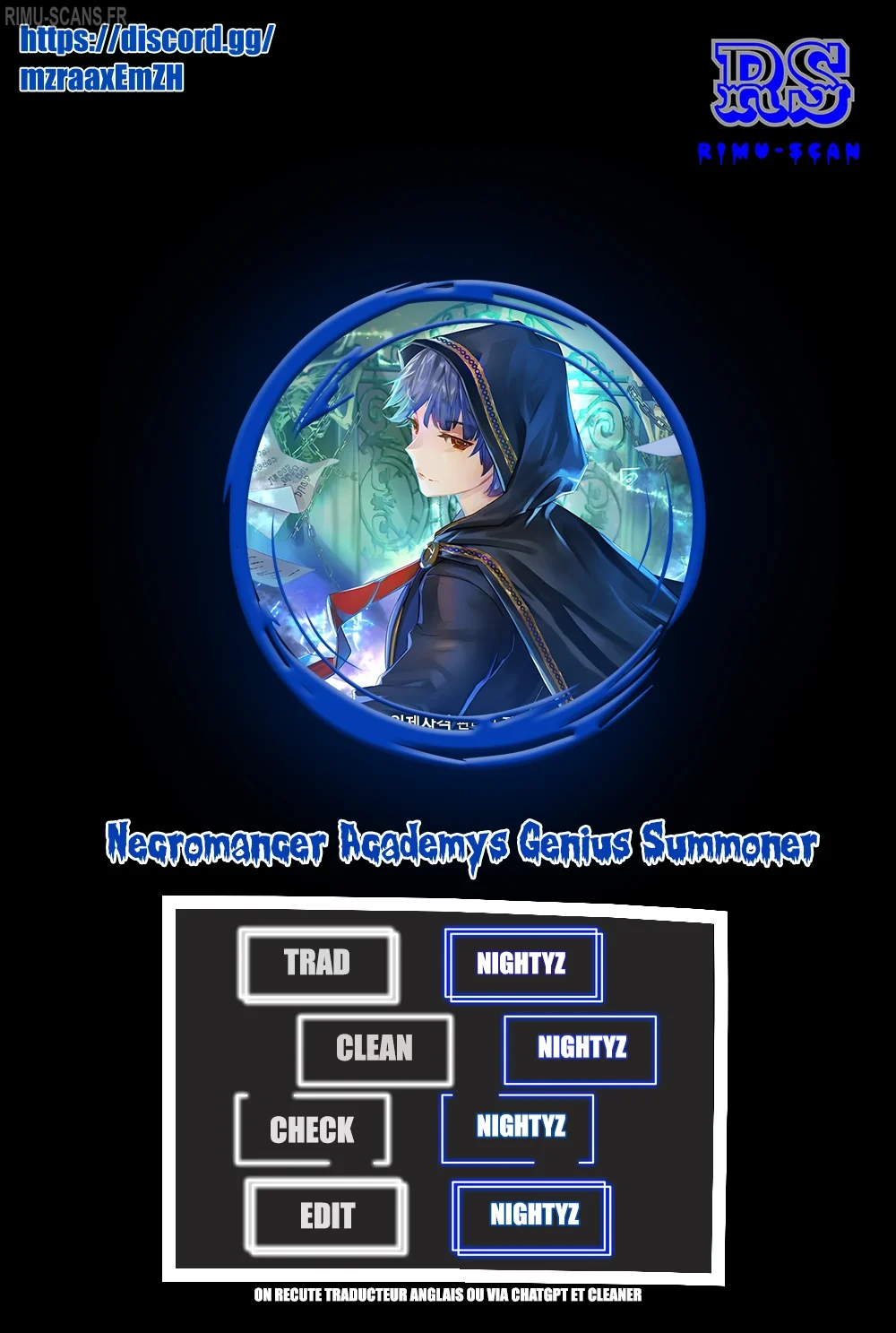 Necromancer Academy’s Genius Summoner Chapitre 3 - Page 1
