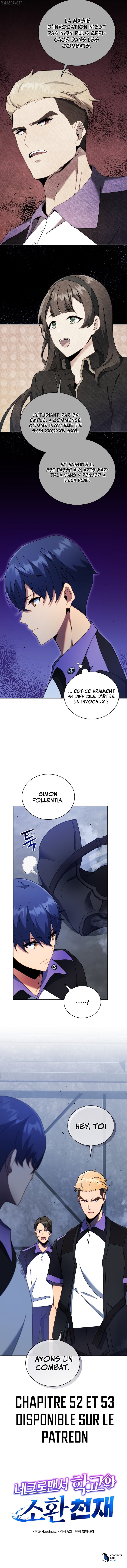 Necromancer Academy’s Genius Summoner Chapitre 53 - Page 10