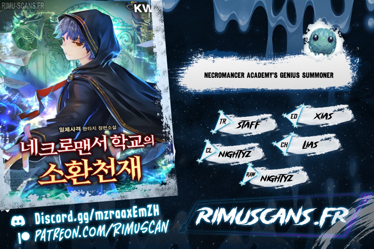 Necromancer Academy’s Genius Summoner Chapitre 88 - Page 1
