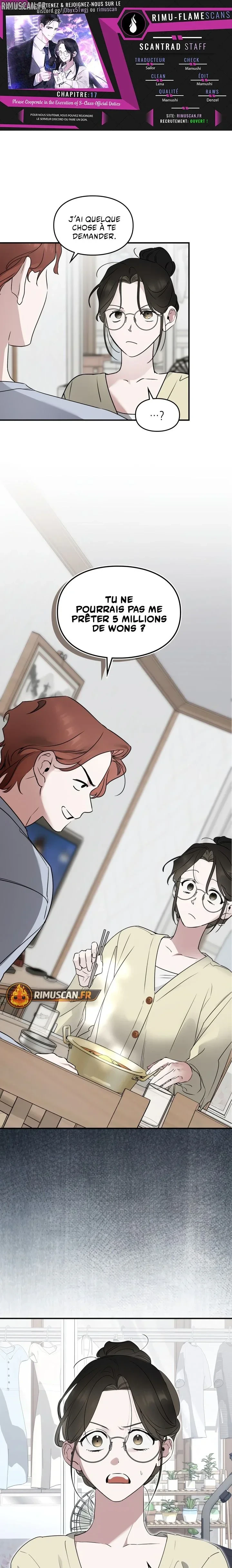 Please Cooperate in the Execution of S-Class Official Dutie Chapitre 17 - Page 2