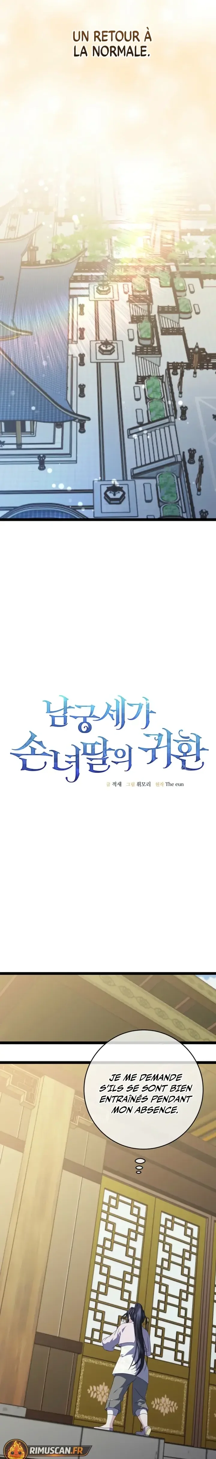 Return of the Namgung Clan's Granddaughte Chapitre 46 - Page 3