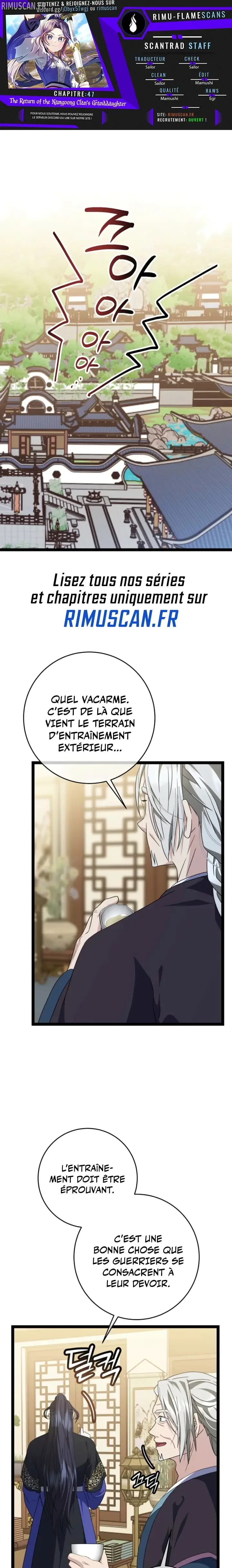 Return of the Namgung Clan's Granddaughte Chapitre 47 - Page 2