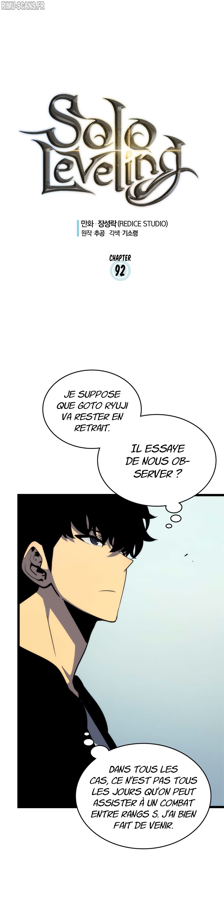 Solo Leveling Chapitre 92 - Page 1