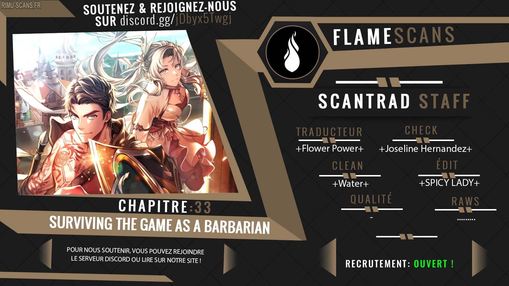 Surviving The Game as a Barbarian Chapitre 33 - Page 1