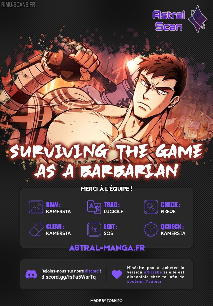 Surviving The Game as a Barbarian Chapitre 4 - Page 1