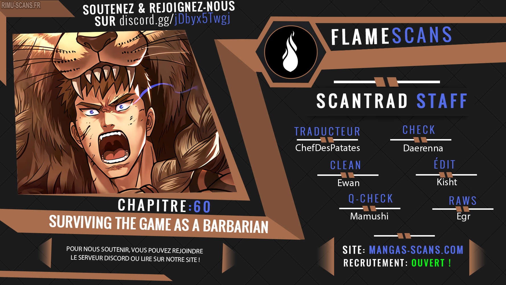 Surviving The Game as a Barbarian Chapitre 60 - Page 1