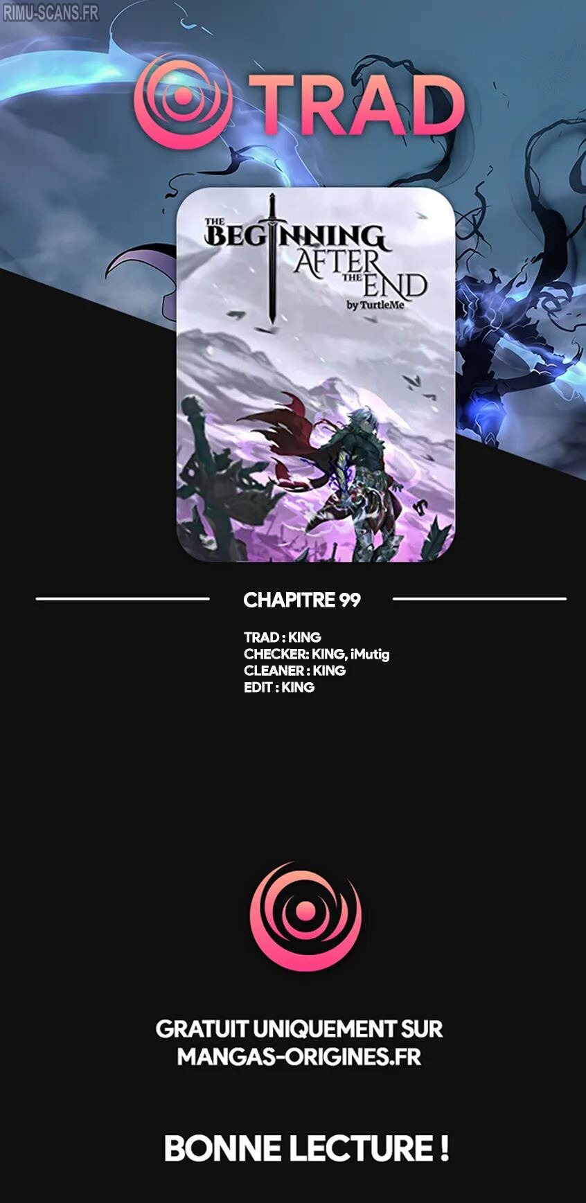 The Beginning After the End Chapitre 99 - Page 1