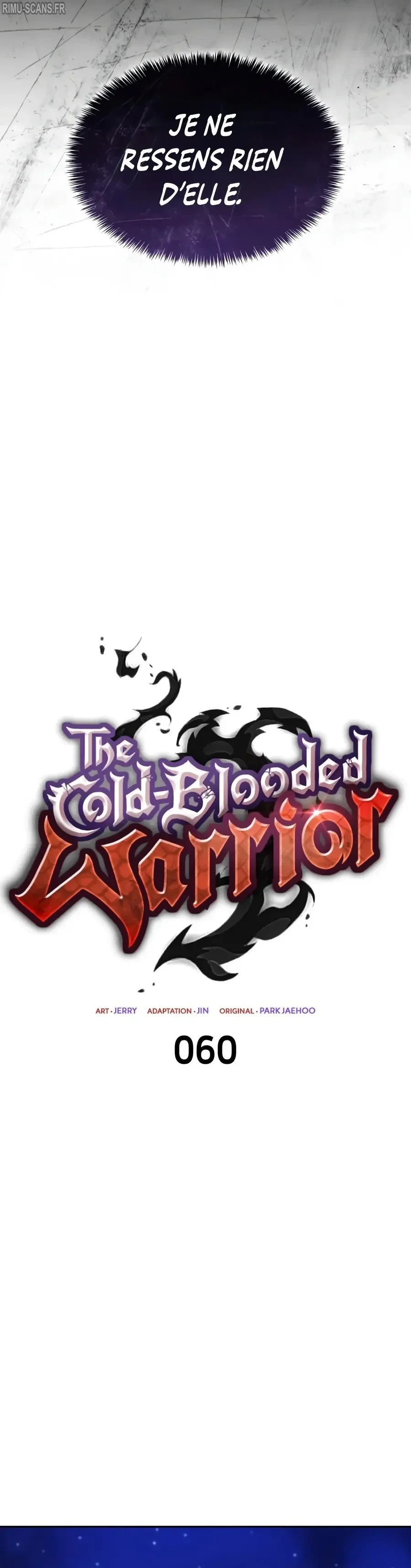 The Cold-Blooded Warrior Chapitre 60 - Page 7