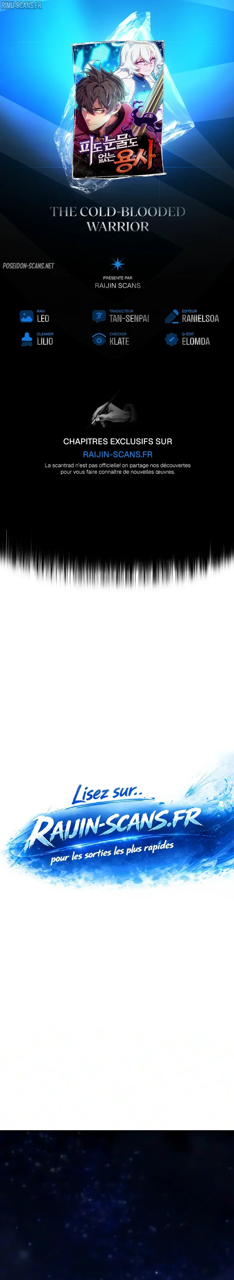 The Cold-Blooded Warrior Chapitre 68 - Page 1