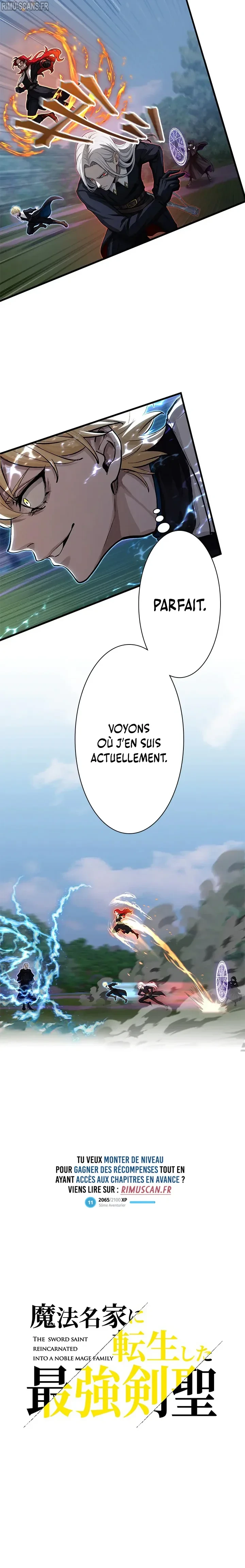 The Sword Saint Reincarnated Into a Noble Mage Family Chapitre 10 - Page 4