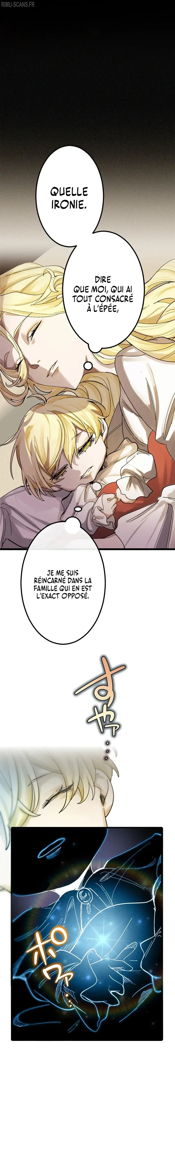 The Sword Saint Reincarnated Into a Noble Mage Family Chapitre 2 - Page 4
