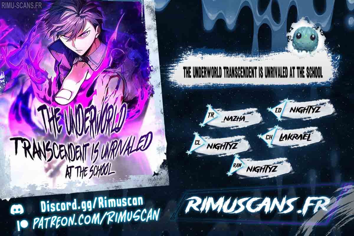 The Underworld Transcendent Is Unrivaled at the School Chapitre 2 - Page 1