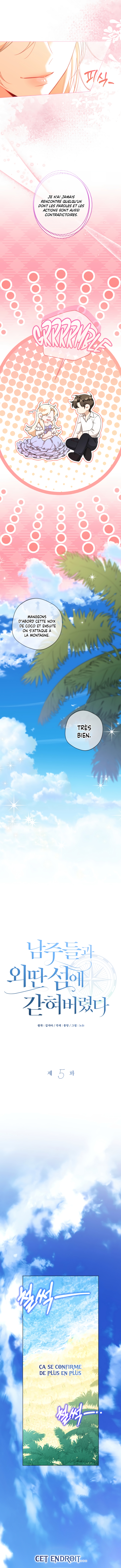 Trapped on a Remote Island With the Male Leads Chapitre 5 - Page 4